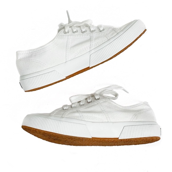 Superga Shoes - Superga 2750 COTU Classic White Platform Sneaker